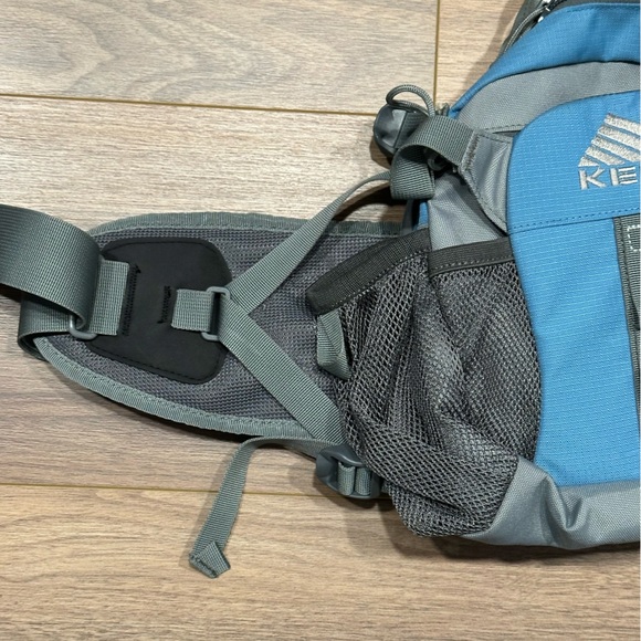 Kelty Oriole Lumbar Bag Fanny Pack Hiking in Blue/Gray - Picture 2 of 7
